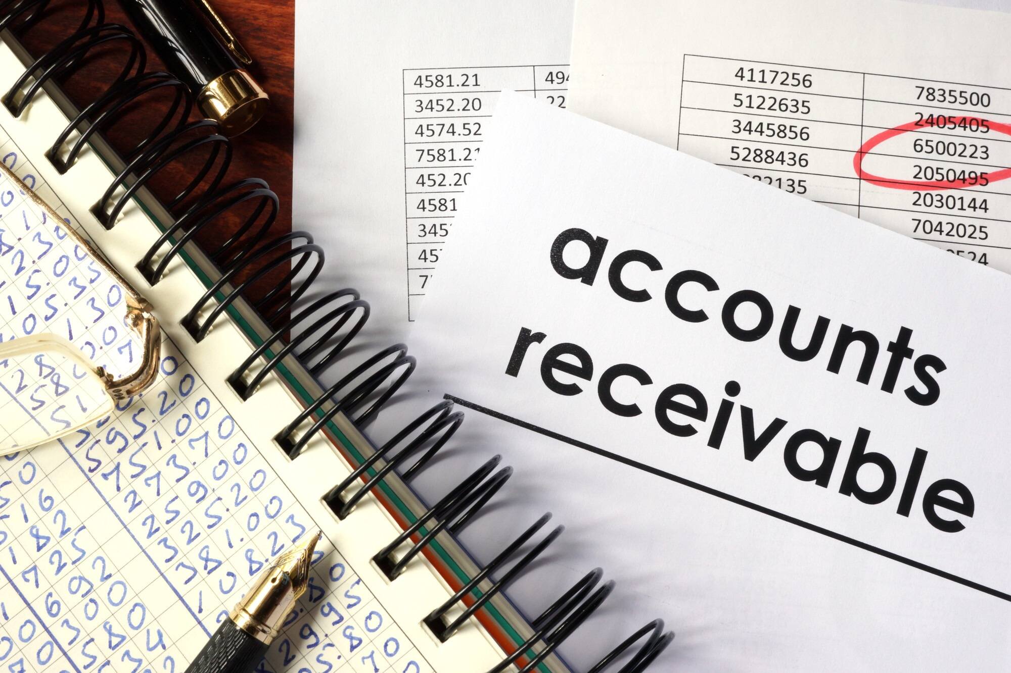 Accounts receivable on QuickBooks invoices