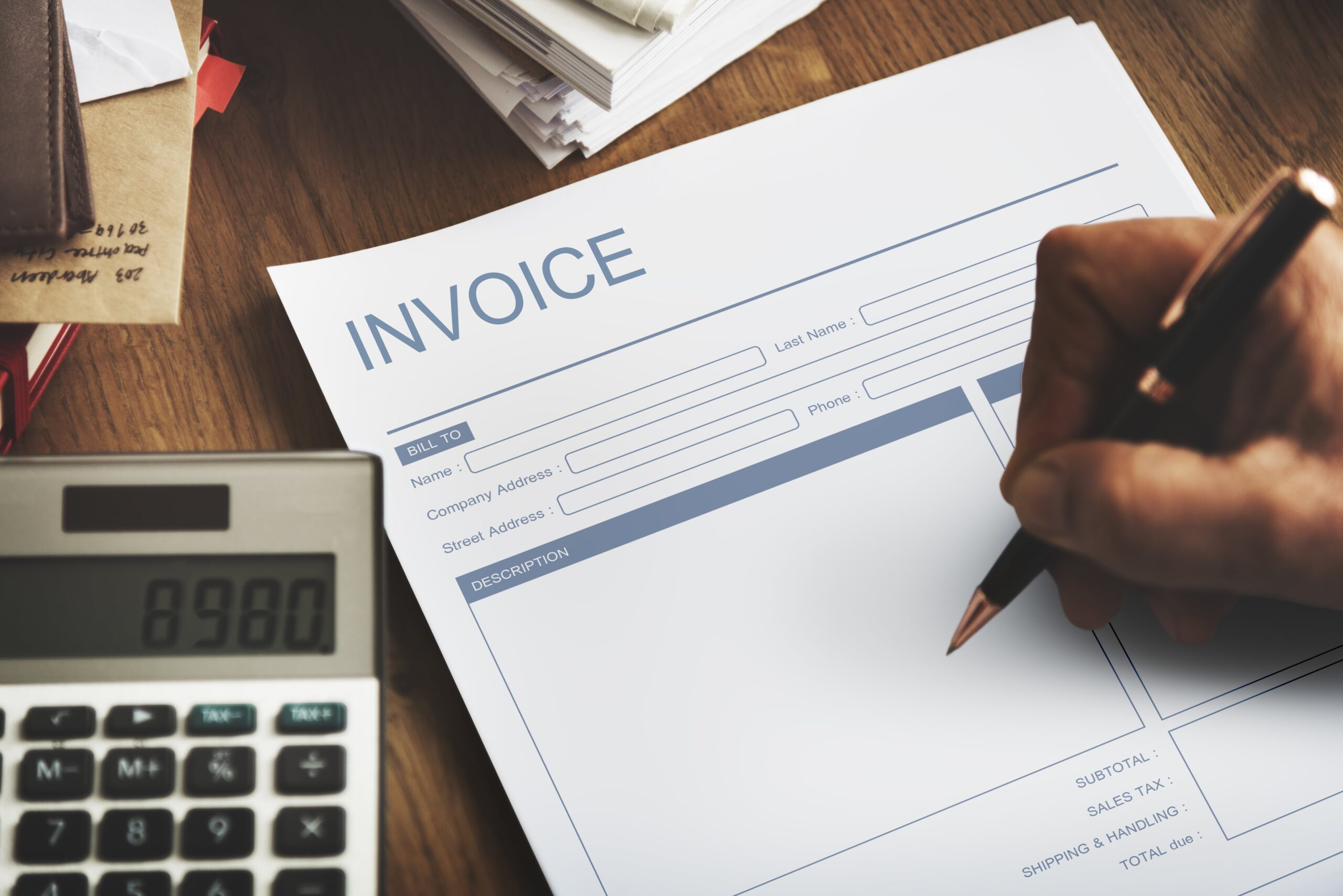 Altering Displayed Invoice Features