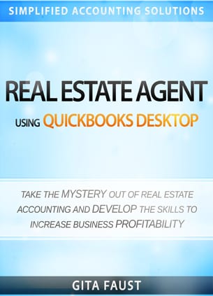 real estate agent quickbooks desktop book cover small